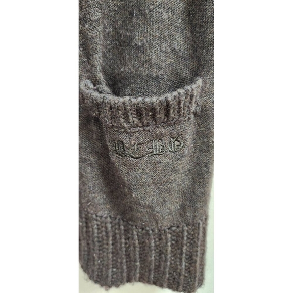 BCBG MAXAZRIA Women’s Angora Wool Sweater Short Sleeve Size M - Picture 3 of 6